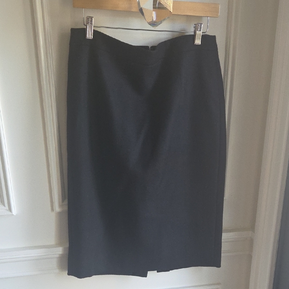 J. Crew Gray Pencil Skirt for Work